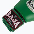 RAJA BOXING Guanti da boxe singoli standard in vera pelle verde 6