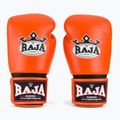 RAJA BOXING Guanti da boxe singoli standard in vera pelle arancione 2