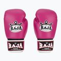 RAJA BOXING Guanti da boxe singoli standard in vera pelle rosa 2