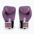 RAJA BOXING Guanti da boxe singoli standard in vera pelle viola 3