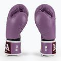 RAJA BOXING Guanti da boxe singoli standard in vera pelle viola 4