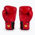 RAJA BOXING Guanti da boxe singoli standard in vera pelle rossi 3