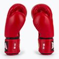 RAJA BOXING Guanti da boxe singoli standard in vera pelle rossi 4