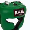 Casco RAJA BOXING in vera pelle verde 4