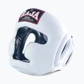 Casco RAJA BOXING in vera pelle bianco 2