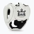 Casco RAJA BOXING in vera pelle bianco 3