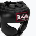 RAJA BOXING Casco da boxe nero semipelle 4