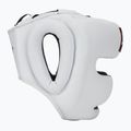 RAJA BOXING Casco da pugilato bianco semipelle 2