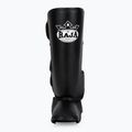 RAJA BOXING Parastinchi leggeri in vera pelle Protezioni per tibia e piede nero 4