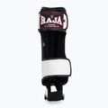 RAJA BOXING Parastinchi leggeri in vera pelle protezioni bianche per tibia e piede 5