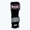 RAJA BOXING Parastinchi leggeri in pelle grigia per tibia e piede 5