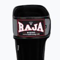 RAJA BOXING Parastinchi leggeri in pelle grigia per tibia e piede 6