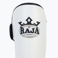 RAJA BOXING Parastinchi leggeri in pelle bianca per tibia e piede 6