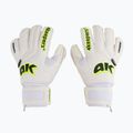 Guanti da portiere per bambini 4keepers Champ Carbo V HB bianco/giallo
