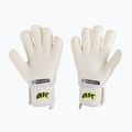 Guanti da portiere per bambini 4keepers Champ Carbo V HB bianco/giallo 2