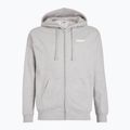 Felpa con cappuccio PROSTO Uomo Logo Zip grigio