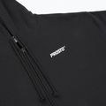 PROSTO Uomo Felpa con cappuccio Logo Zip nero 3