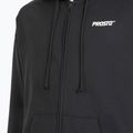 PROSTO Uomo Felpa con cappuccio Logo Zip nero 4