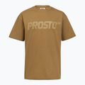 T-shirt da uomo PROSTO Big Logo cinnamon beige
