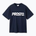 T-shirt da uomo PROSTO Big Log navy blue