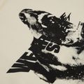 Felpa da uomo PROSTO Hoodie Bark off white 3