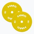 Peso olimpico in PE HMS TPP01 2 x 1,5 kg giallo