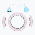 Hula hop con peso e contatore HMS FH06 rosa-blu 30-6-106 3