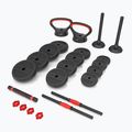 HMS SGN120 Pro Set 6W1 20kg pesi nero/rosso 2