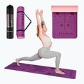 Tappetino da yoga HMS YM10 8 mm viola 5