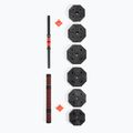 Set di bilancieri HMS con pesi intercambiabili Sgc20 nero-rosso 17-57-030 7