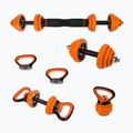 HMS SGZ220 Set di pesi Premium 6in1 arancione 17-57-066