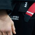 GI per il jiu-jitsu brasiliano da uomo MANTO Heaven BJJ nero 10