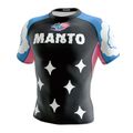 MANTO uomo Rashguard Dragon nero