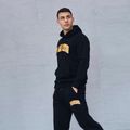 MANTO felpa Varsity uomo nero 4