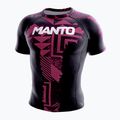 MANTO uomo Rashguard Fragments nero/rosso