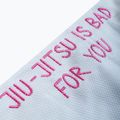 GI per il jiu-jitsu brasiliano uomo MANTO Balaclava BJJ bianco 5