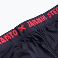 Leggings da allenamento MANTO Night Out da uomo nero/rosso 4