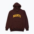 MANTO felpa Varsity uomo marrone