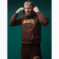 MANTO felpa Varsity uomo marrone 7