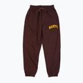 MANTO pantaloni da uomo Varsity marrone