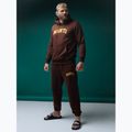 MANTO pantaloni da uomo Varsity marrone 5