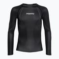 MANTO FLOW Rashguard a maniche lunghe da uomo nero