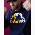 Felpa da uomo MANTO Logo Hoody blu navy 4