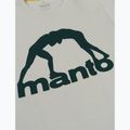 Maglietta da uomo MANTO Vibe 25 grigio chiaro/verde scuro 2