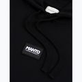 Felpa da uomo MANTO Label 25 Regular Hoody nero 3