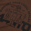 T-shirt MANTO Dealer marrone 4