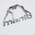 MANTO Metal - T-shirt bianca 2