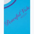 Rashguard a maniche lunghe da donna MANTO Peaceful Violence blu 5