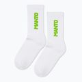 Calzini MANTO Logotype white/green