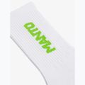 Calzini MANTO Logotype white/green 2
